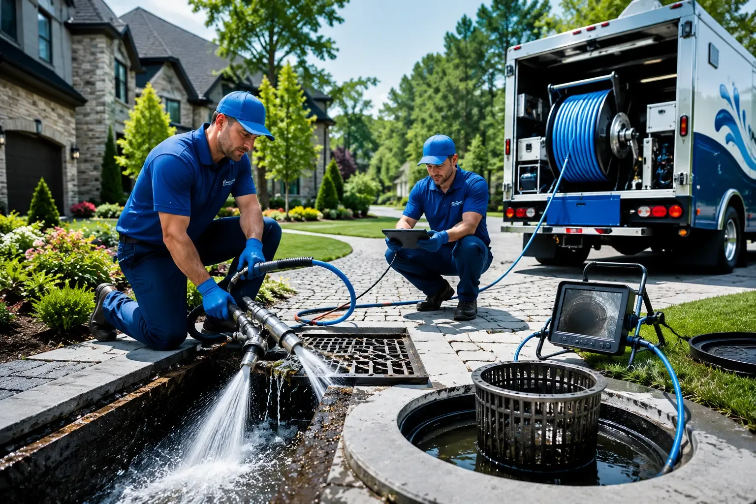 Local outdoor drain cleaning professionals in Stoughton, WI
