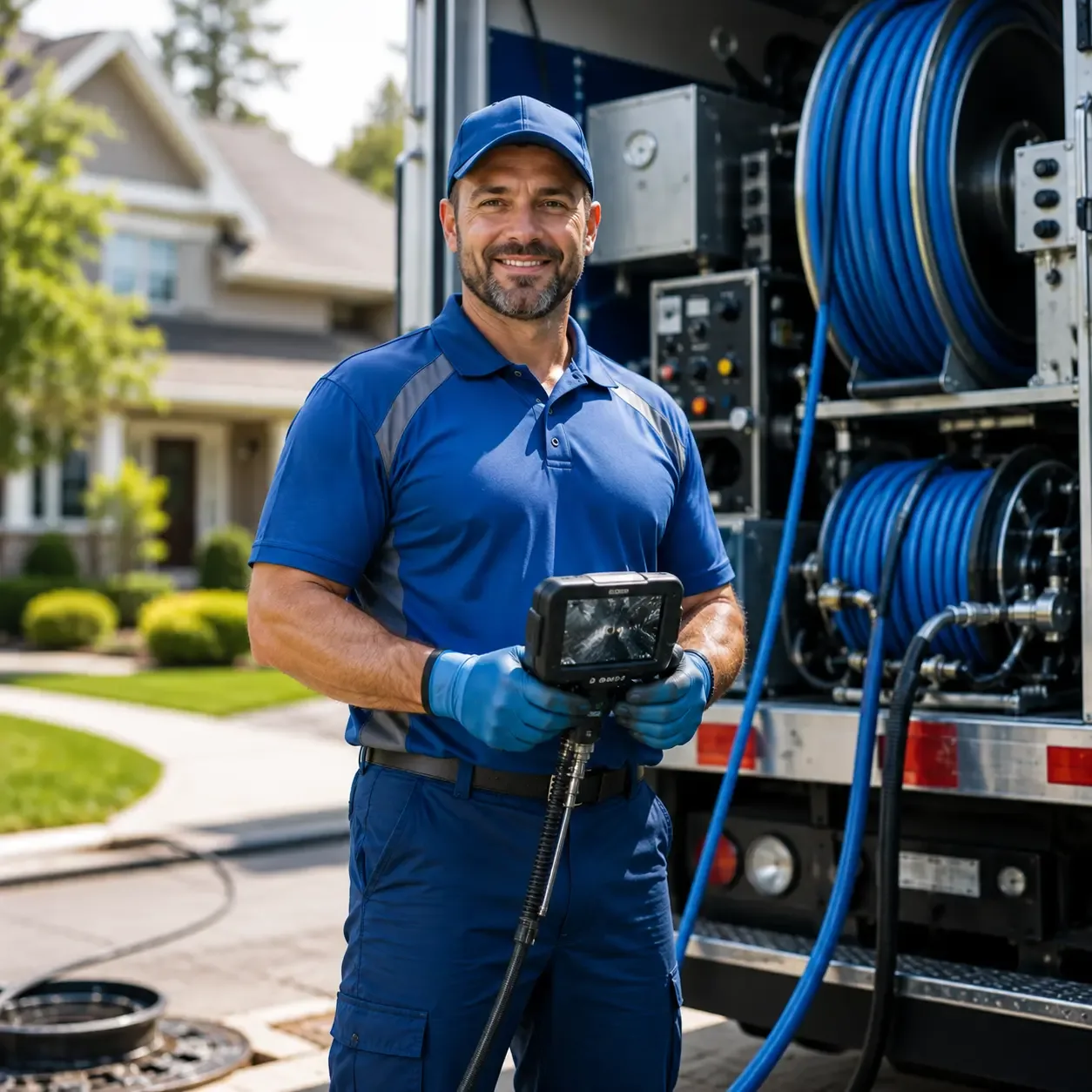 Local outdoor drain cleaning specialists in Stoughton, WI